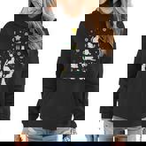 Cats Christmas Tree Cute Cat Lover Xmas Winter Girls Women Hoodie