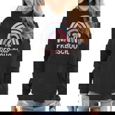 Hello Preschool Back To School Kindergarten Teacher Rainbow Women Hoodie