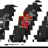 Hip Hop Teddy Bear Hip Hop Anniversary Graffiti Boombox Sweatshirt