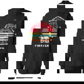 Never Underestimate An Old Man Firefighter 1980 Birthday Sweatshirt