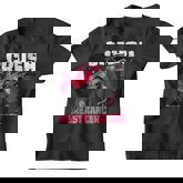 Crush Breast Cancer For Boys Toddlers Monster Truck Youth T-shirt
