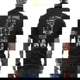 Hunting Dad - I Love More Than Hunting Is Being A Dad Mens Back Print T-shirt