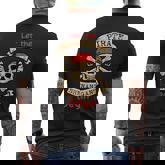 Let The Pirate Shenanigans Begin Skull Fun Halloween Costume Men's T-shirt Back Print