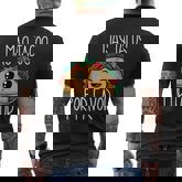 Mas Tacos Por Favor Spanish  More Tacos Please Mens Back Print T-shirt