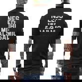 Needs More Balsamic  For Italian Food Lovers  Mens Back Print T-shirt
