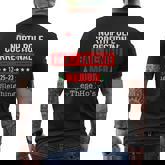 North Pole Correctional Bail Denied Murder Caught Sleighing Men's T-shirt Back Print