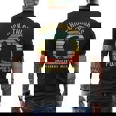 Thick Thighs Pumpkin Pies Thanksgiving Turkey Retro Men's T-shirt Back Print