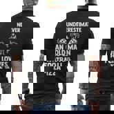 Never Underestimate Who Loves Football & Pizza Football Men's T-shirt Back Print