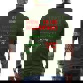 It's Either Serial Killer Documentaries Or Christmas Movie Men's T-shirt Back Print