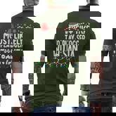 Most Likely To Play Soccer With Santa Matching Christmas Men's T-shirt Back Print