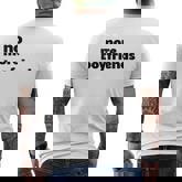 No More Boyfriends Celeb Men's T-shirt Back Print