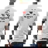 Someone In Ny Loves Me New York City Nyc Cute Men's T-shirt Back Print