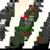 Forced Family Fun Sarcastic Christmas Pajama Family Women Sweatshirt