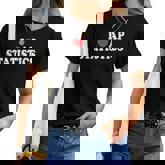 I Love Ap Statistics I Heart Ap Statistics Teacher Student  Women Crewneck Short T-shirt