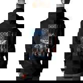 Reel Cool Dad Fishing Fathers Day Gift 4Th Of July Dad Joke  Back Print Hoodie