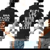 Black History Month More Than Slavery African Black History  Womens Back Print T-shirt