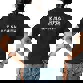 Karma Is Jack Smith Funny Vintage Retro Men Women Political  Womens Back Print T-shirt