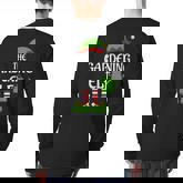 Gardening Elf Family Matching Group Christmas Back Print Long Sleeve T-shirt