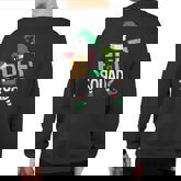 Elf Squad Elves Family Christmas Matching Couple X-Mas Sweatshirt Back Print