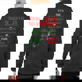 It's Either Serial Killer Documentaries Or Christmas Movie Sweatshirt Back Print