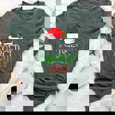 Forced Family Fun Sarcastic Christmas Pajama Family Bella Canvas T-shirt