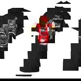 Hip Hop Teddy Bear Hip Hop Anniversary Graffiti Boombox T-Shirt