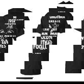 Never Underestimate Who Loves Football & Pizza Football T-Shirt