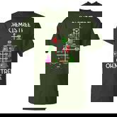 Chemistree Ugly Christmas Tree Sweater Chemistry Science Pun T-Shirt