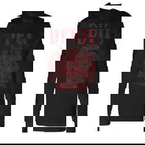 【FANSHOW】DEMONIC ANGEL OVERFIT LONG SLEEVE Rock For The Fallen Angels Demon Graphic For Fan Long Sleeve