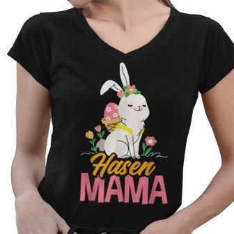 Rabbit Pet Rabbit Mum Gift For Women Women V-Neck T-Shirt | Mazezy