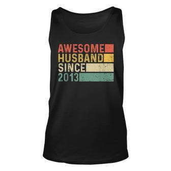 10Th Wedding Anniversary For Him - Awesome Husband 2013 Gift Unisex Tank Top - Seseable
