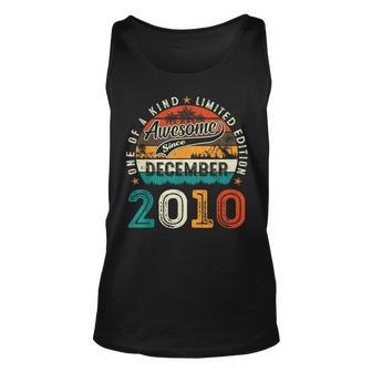 13 Years Old 13Th Birthday Awesome Since December 2010 Tank Top | Mazezy