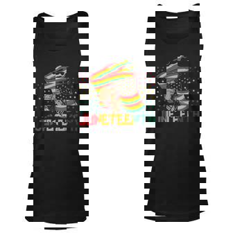 1865 Junenth Black History African American Family Flag Unisex Tank Top | Mazezy