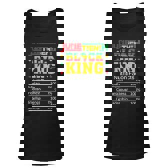 1865 Junenth Black King Freedom 1865 African American Unisex Tank Top | Mazezy