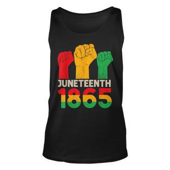 1865 Junenth Independence Celebration Black History Unisex Tank Top - Seseable