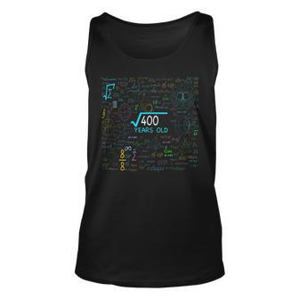 20 Year Old Square Root Of 400 20Th Bday Math Lover Math Tank Top | Mazezy