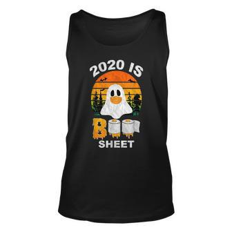 2020 Is Boo Sheet Halloween Boo Toilet Paper Halloween Tank Top | Mazezy