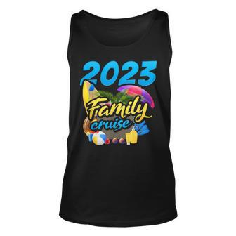 2023 Family Cruise Vacation Matching Trip Gift Cruising Ship Unisex Tank Top - Seseable