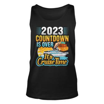 2023 Matching Cruise Countdown Family Vacation Trip Cruising Unisex Tank Top - Monsterry CA