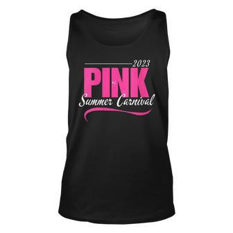 2023 Pink Summer Carnival Tank Top | Mazezy