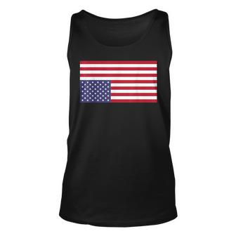 Upside Down American Flag Us In Distress  Gift For Women Unisex Tank Top