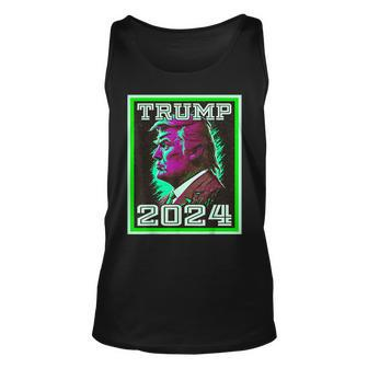 2024 Trump Save America Usa Flag Tank Top - Seseable