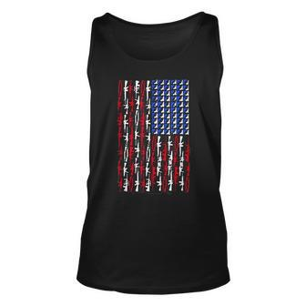 2Nd Amendment Freedom Flag Graphic Freedom Funny Gifts Unisex Tank Top | Mazezy