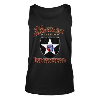 2Nd Infantry Division Indianhead Us Army Unisex Tank Top | Mazezy