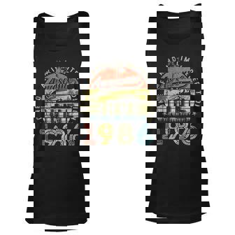 37 Year Old Awesome Since June 1986 37Th Birthday Unisex Tank Top | Mazezy