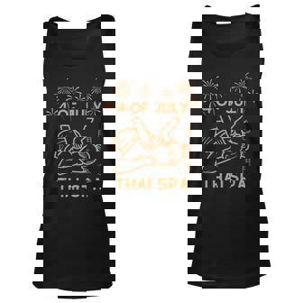4 Of July Celebrate Thai Spa Unisex Tank Top - Monsterry
