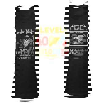 40 Year Old Level 40 Unlocked 40Th Birthday Boy Gaming 40Th Birthday Tank Top | Mazezy
