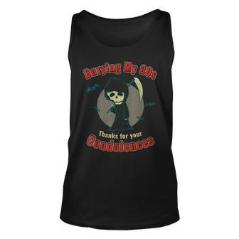 40Th Birthday 40 Years Old Gothic Horror 40Th Birthday Tank Top | Mazezy CA