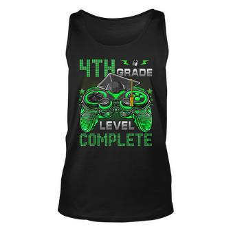 4Th Grade Happy Last Day Of School Level Complete Video Game Tank Top | Mazezy