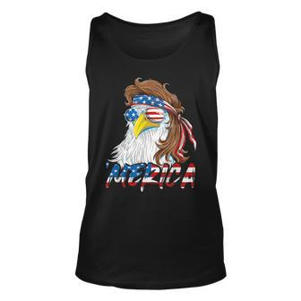 4Th Of July Eagle Mullet Merica Men 4Th Of July American Mullet Tank Top | Mazezy